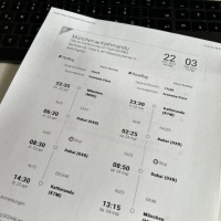 Die Vorbereitungen laufen - 4 Tage bis zur Abreise